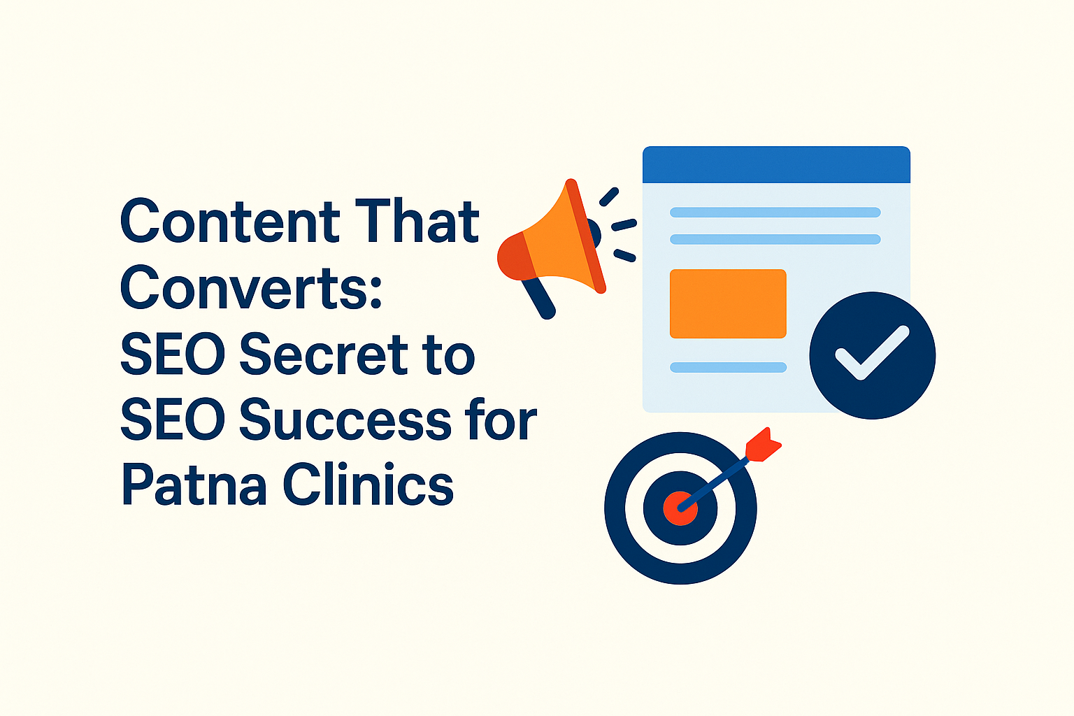 Content That Converts: The Secret to SEO Success for Patna Clinics – header image